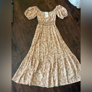 Free people NWT XS maxi dress